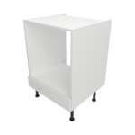Pre Assembled Modern Base Single Oven Housing Fitted Kitchen Unit Matt Light Grey