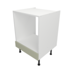 Pre Assembled Modern Base Single Oven Housing Fitted Kitchen Unit Matt Sage Green