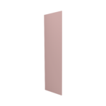 Matt Antique Rose Pink Tall End Panel