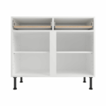 Base Drawerline 1000 Assembled Kitchen Unit Carcass