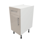 Base Drawerline 400 Assembled Kitchen Unit cashmere gloss