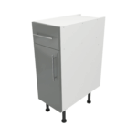 Base Drawerline 300 Assembled Kitchen Unit Dust Grey Gloss