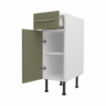 Base Drawerline 300 Assembled Kitchen Unit Agave green