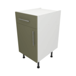 Base Drawerline 450 Assembled Kitchen Unit Agave green