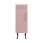 Base Drawerline 300 Assembled Kitchen Unit Rose Pink