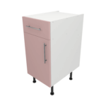 Base Drawerline 400 Assembled Kitchen Unit Rose Pink
