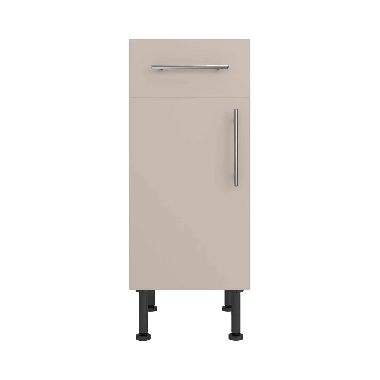 Base Drawerline 350 Assembled Kitchen Unit Matt Cashmere