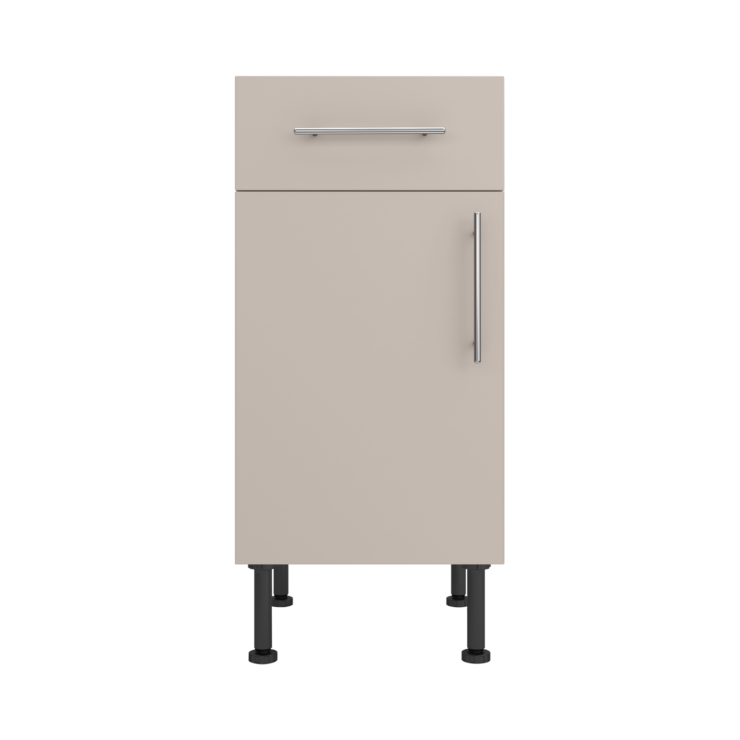 Base Drawerline 400 Assembled Kitchen Unit Matt Cashmere