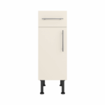 Base Drawerline 300 Assembled Kitchen Unit matt cream