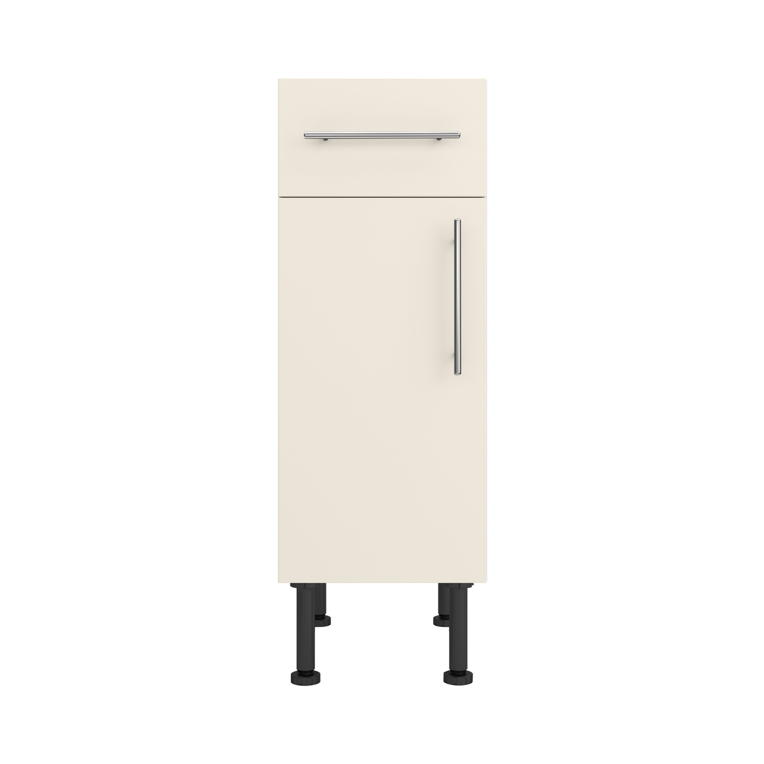 Base Drawerline 300 Assembled Kitchen Unit matt cream