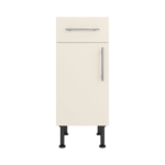 Base Drawerline 350 Assembled Kitchen Unit matt cream
