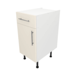 Base Drawerline 400 Assembled Kitchen Unit matt cream