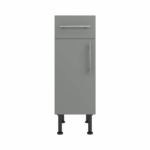 Base Drawerline 300 Assembled Kitchen Unit matt dust grey