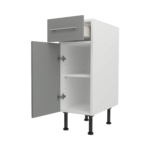 Base Drawerline 300 Assembled Kitchen Unit matt dust grey