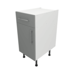 Base Drawerline 400 Assembled Kitchen Unit matt dust grey