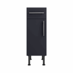 Base Drawerline 300 Assembled Kitchen Unit Matt Indigo Blue