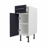 Base Drawerline 300 Assembled Kitchen Unit Matt Indigo Blue