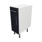 Base Drawerline 300 Assembled Kitchen Unit Matt Indigo Blue