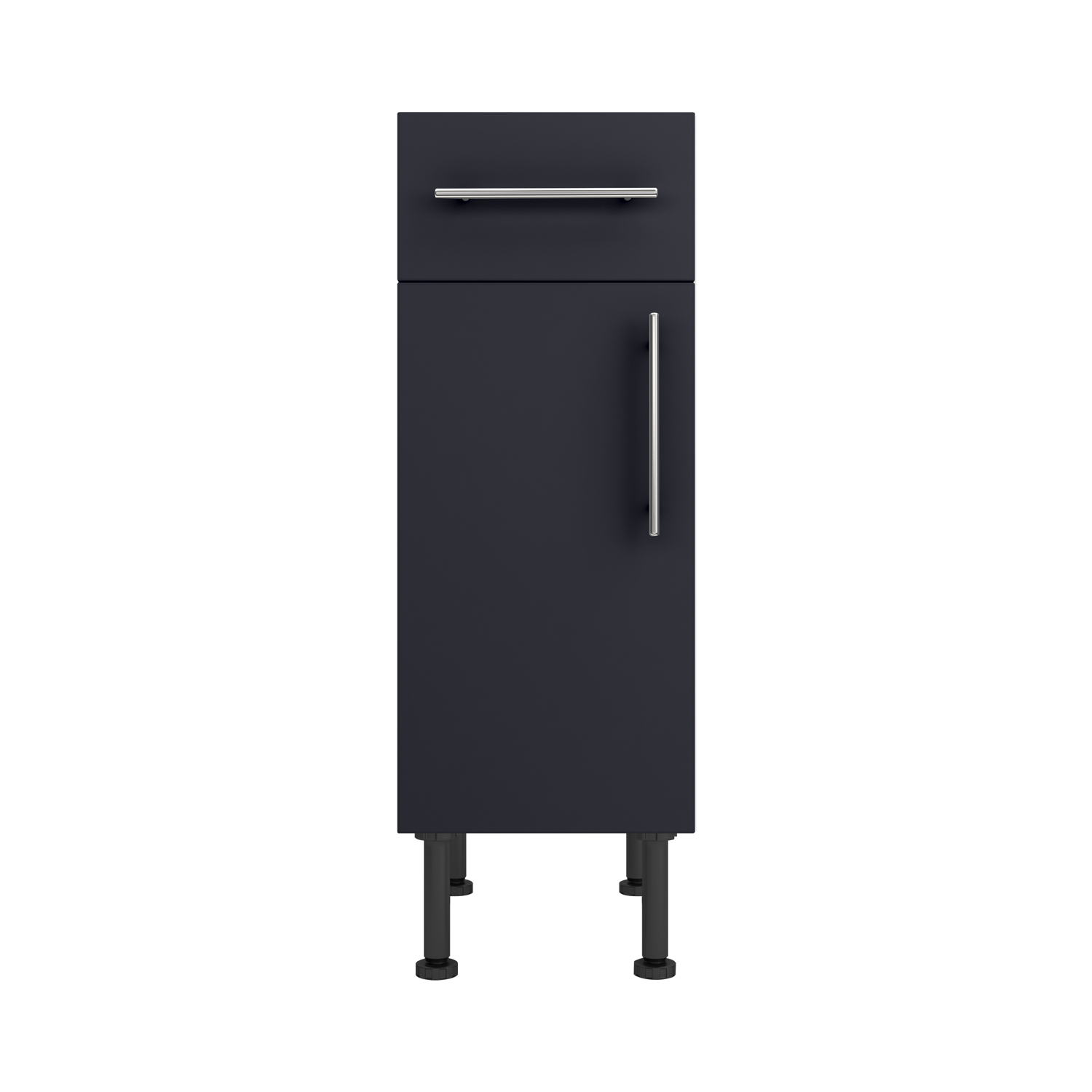 Base Drawerline 300 Assembled Kitchen Unit Matt Indigo Blue
