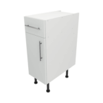 Base Drawerline 300 Assembled Kitchen Unit matt light grey