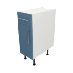 Base Drawerline 300 Assembled Kitchen Unit Matt Misty Blue