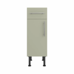Base Drawerline 300 Assembled Kitchen Unit Matt Sage Green