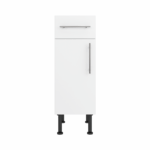 Base Drawerline 300 Assembled Kitchen Unit Matt White