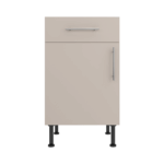 Base Drawerline 500 Assembled Kitchen Unit Matt Cashmere
