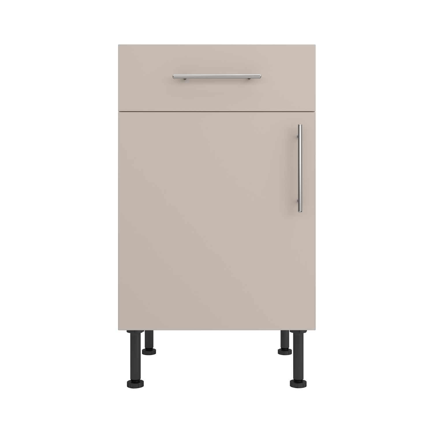 Base Drawerline 500 Assembled Kitchen Unit Matt Cashmere