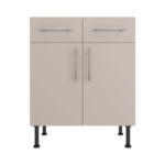 Base Drawerline 700 Assembled Kitchen Unit Matt Cashmere