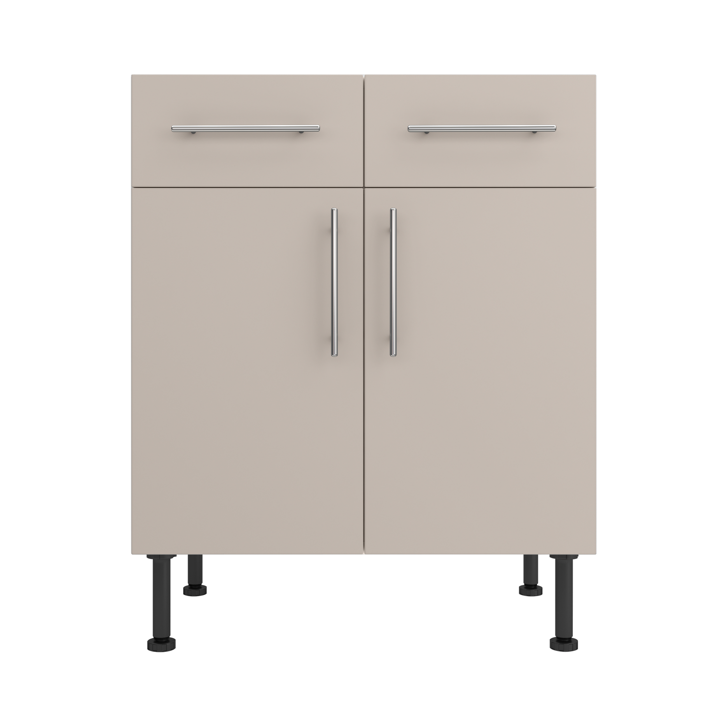 Base Drawerline 700 Assembled Kitchen Unit Matt Cashmere