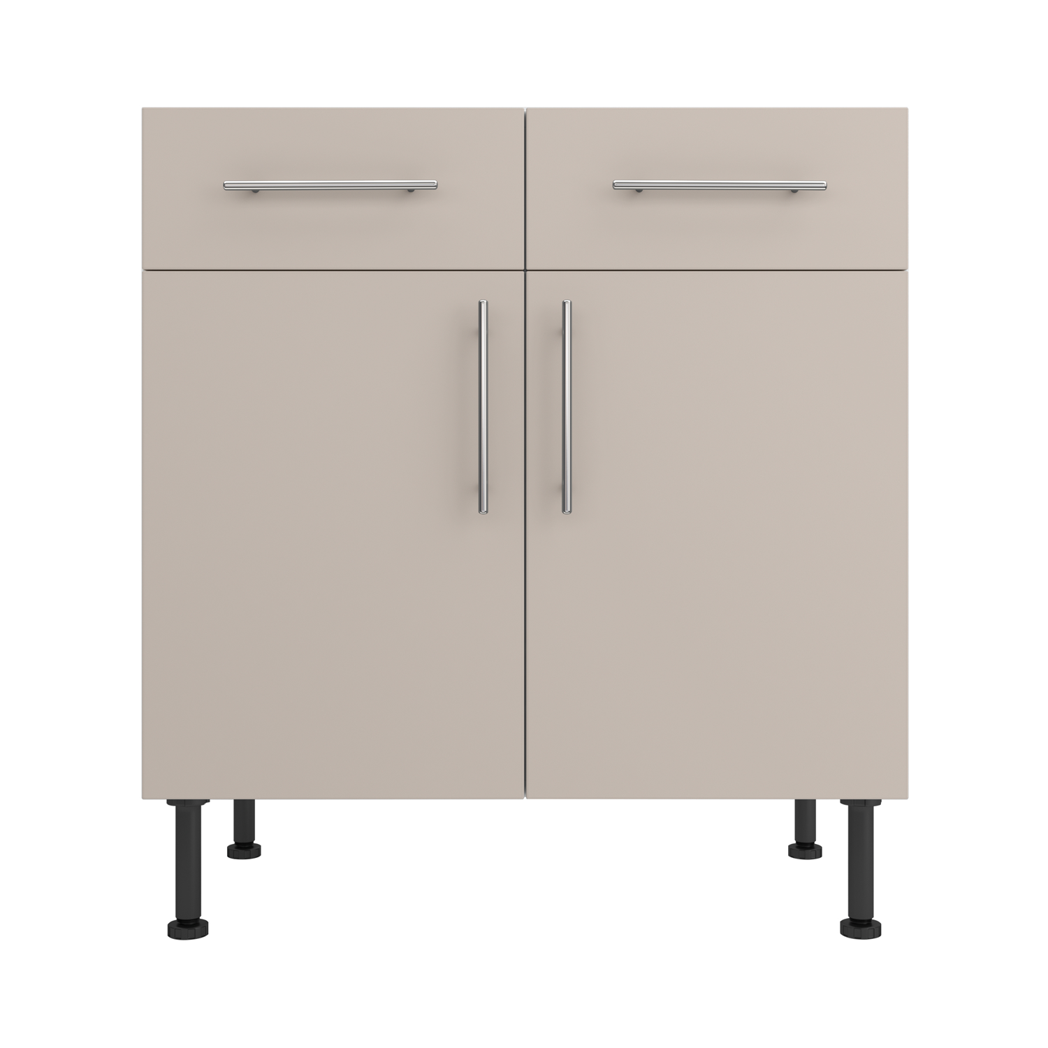 Base Drawerline 800 Assembled Kitchen Unit Matt Cashmere