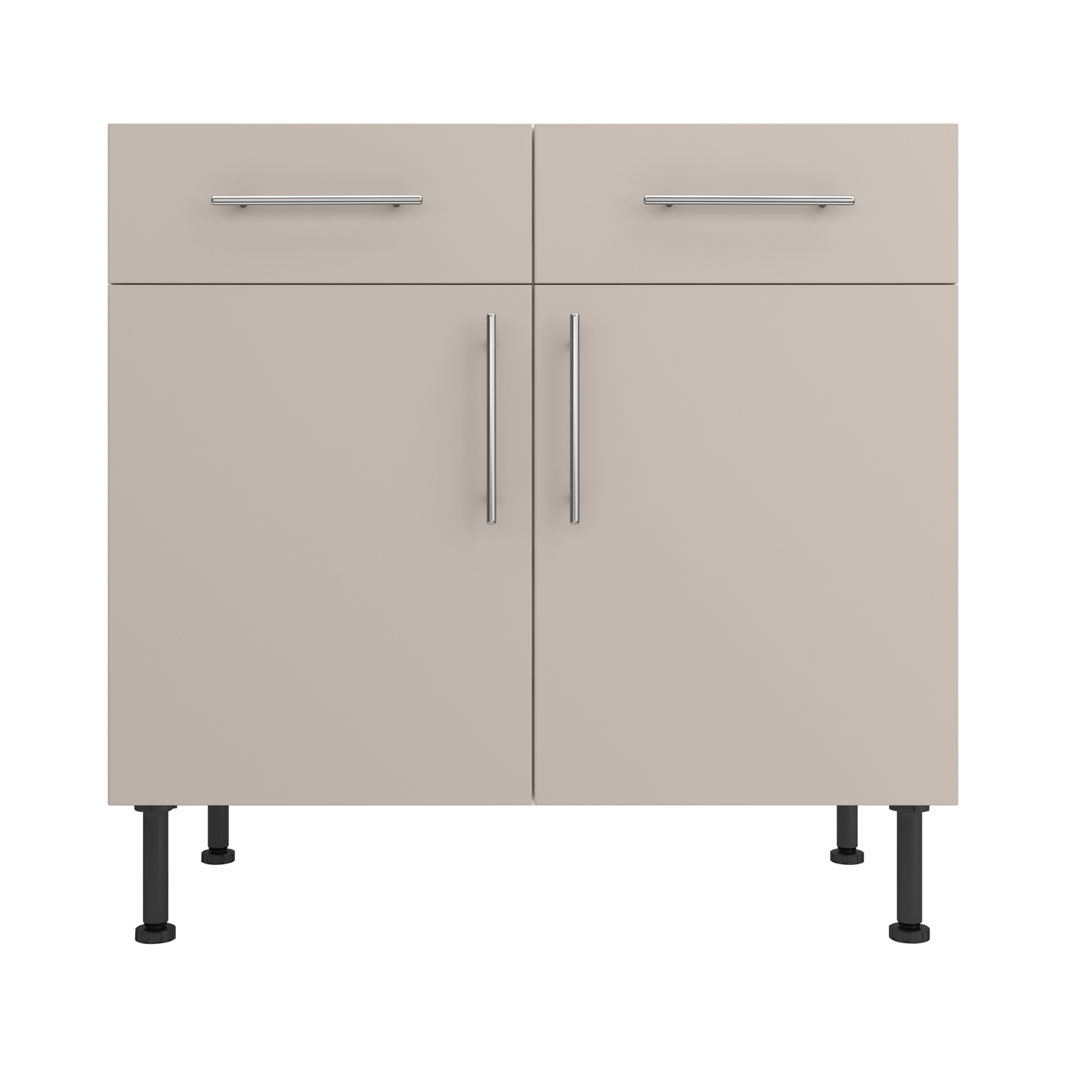 Base Drawerline 900 Assembled Kitchen Unit Matt Cashmere