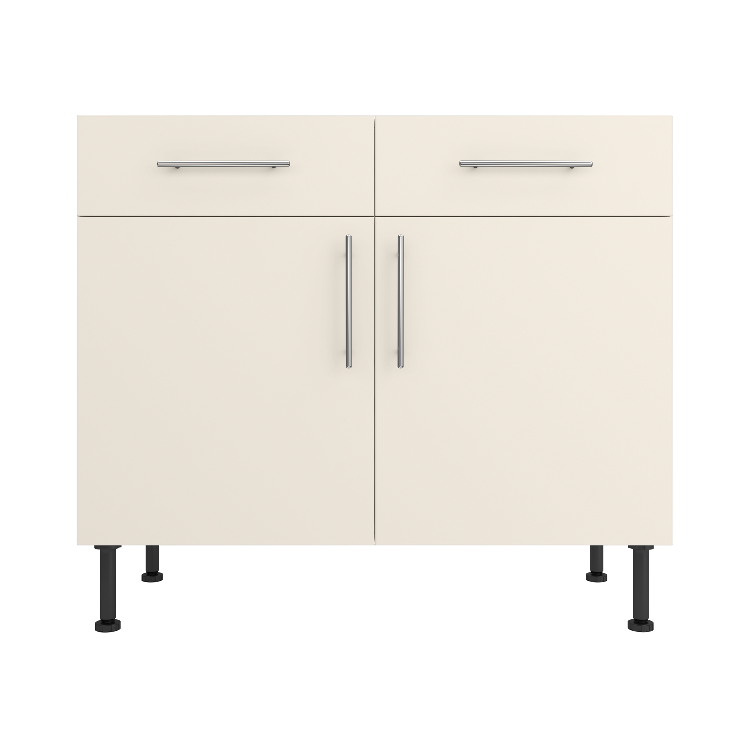 Base Drawerline 1000 Assembled Kitchen Unit matt cream