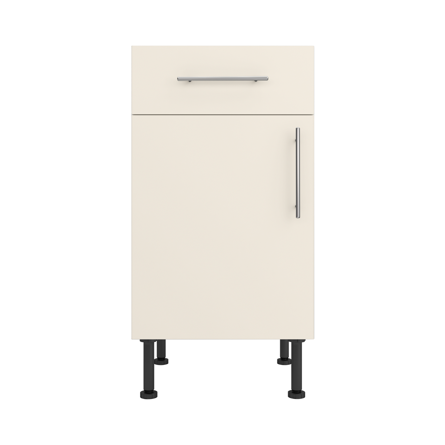 Base Drawerline 450 Assembled Kitchen Unit matt cream