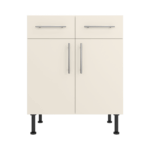 Base Drawerline 700 Assembled Kitchen Unit matt cream