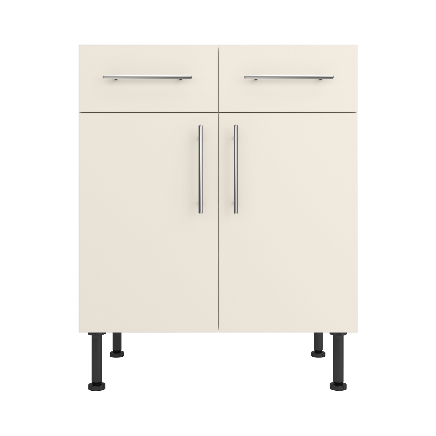 Base Drawerline 700 Assembled Kitchen Unit matt cream