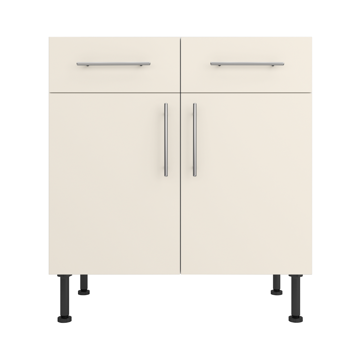 Base Drawerline 800 Assembled Kitchen Unit matt cream