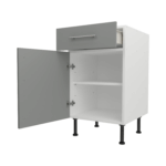 Base Drawerline 500 Assembled Kitchen Unit matt dust grey