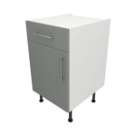 Base Drawerline 500 Assembled Kitchen Unit matt dust grey