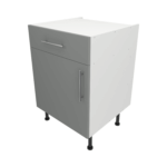 Base Drawerline 600 Assembled Kitchen Unit matt dust grey