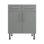 Base Drawerline 700 Assembled Kitchen Unit matt dust grey