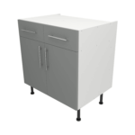 Base Drawerline 800 Assembled Kitchen Unit matt dust grey