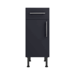 Base Drawerline 350 Assembled Kitchen Unit Matt Indigo Blue