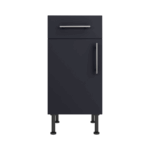 Base Drawerline 400 Assembled Kitchen Unit Matt Indigo Blue