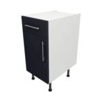 Base Drawerline 400 Assembled Kitchen Unit Matt Indigo Blue