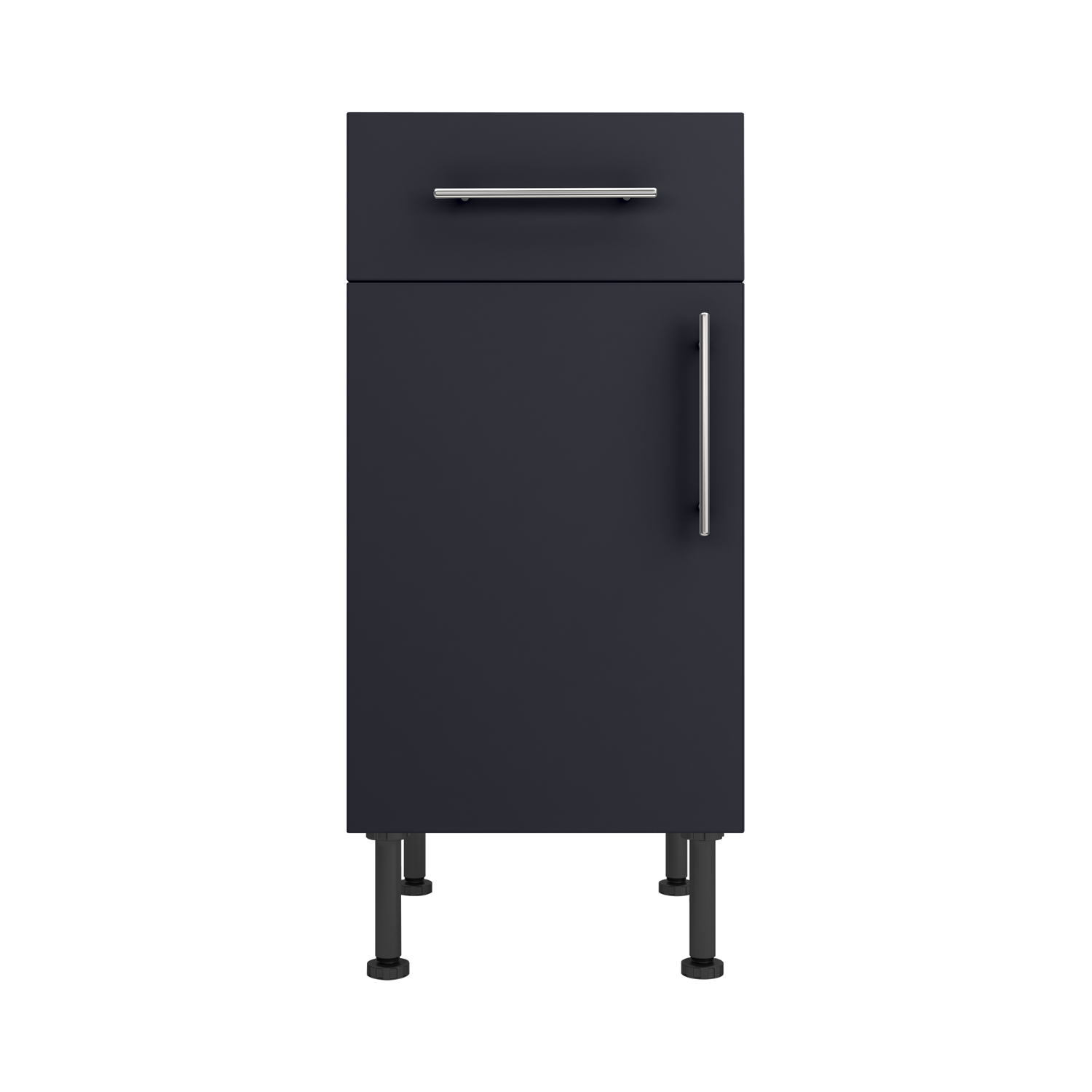 Base Drawerline 400 Assembled Kitchen Unit Matt Indigo Blue