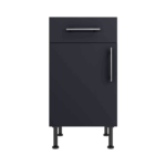 Base Drawerline 450 Assembled Kitchen Unit Matt Indigo Blue