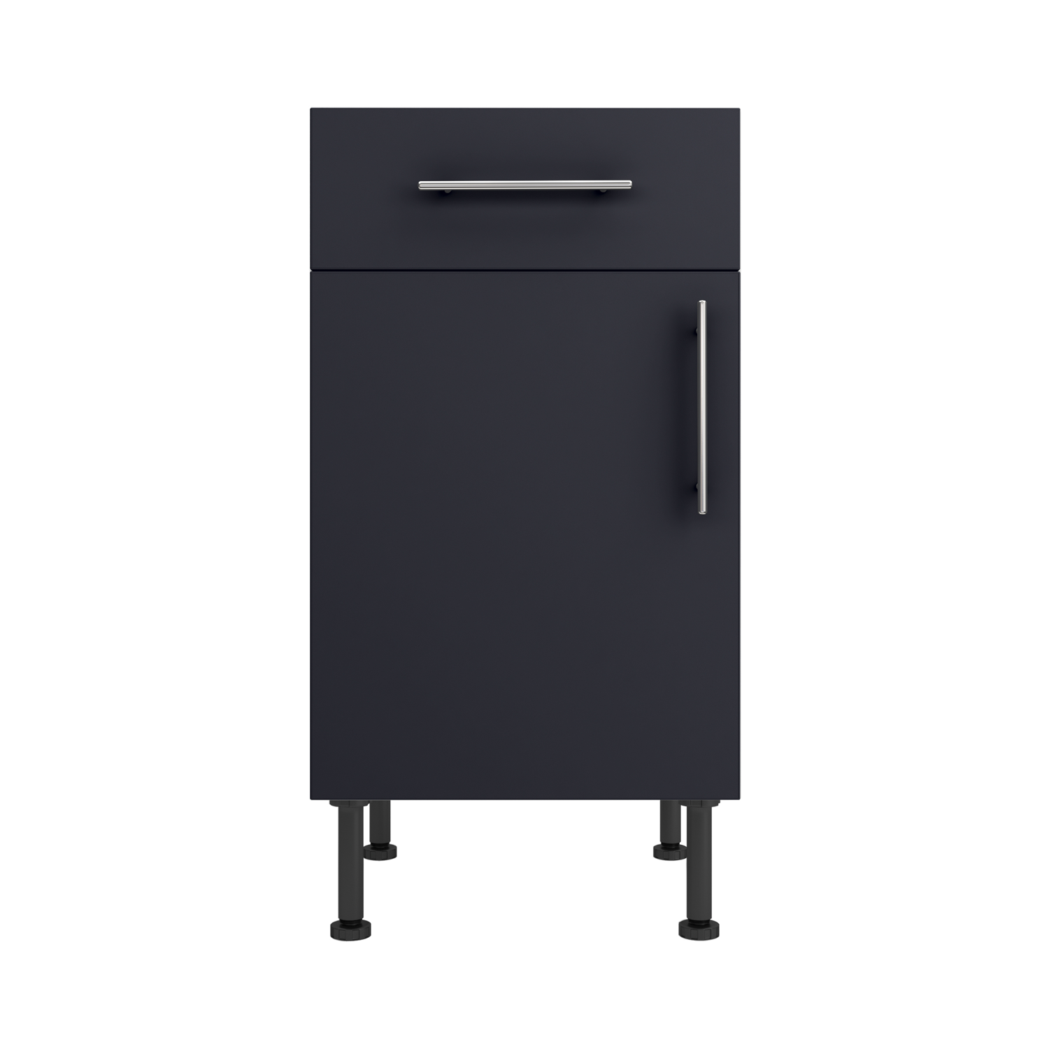 Base Drawerline 450 Assembled Kitchen Unit Matt Indigo Blue