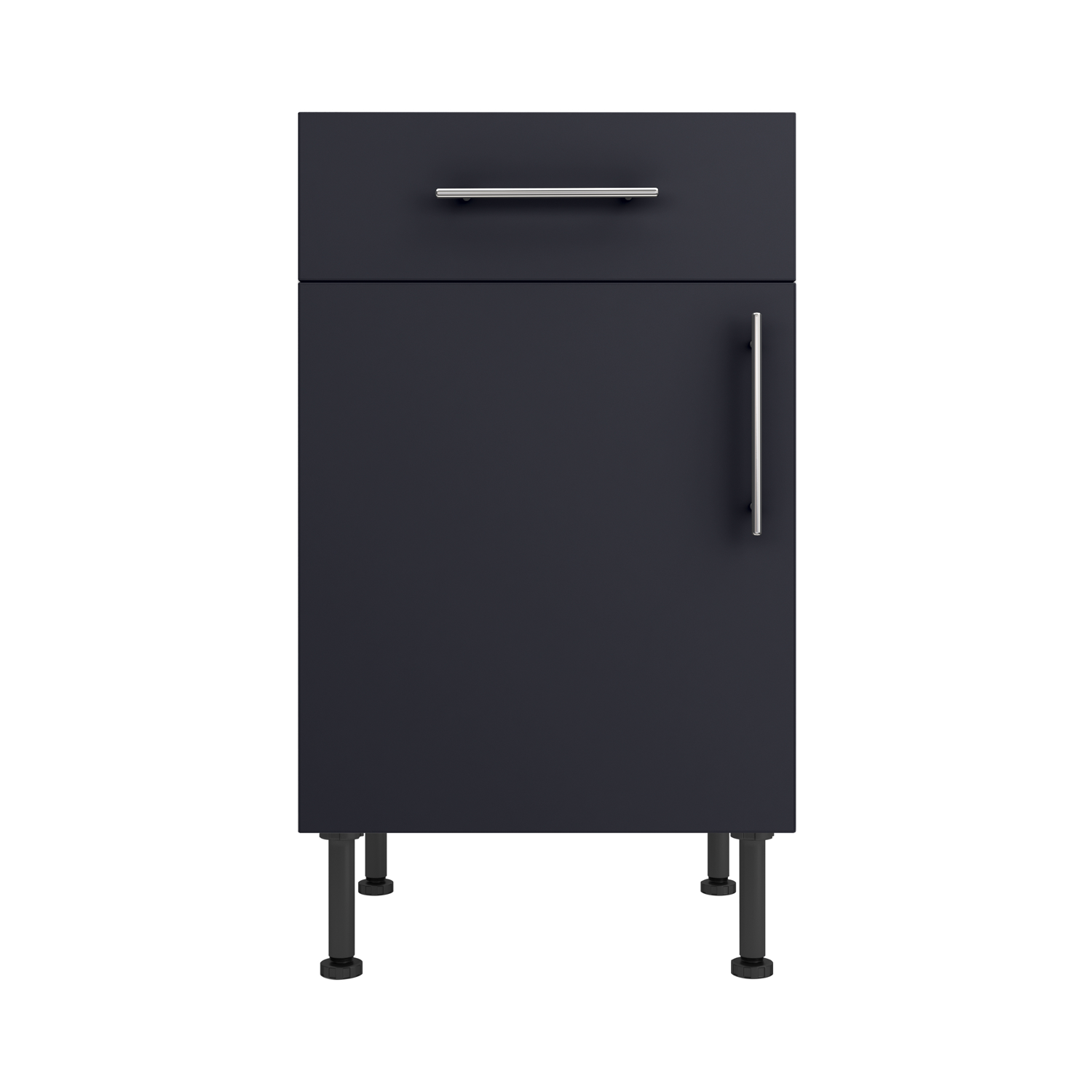 Base Drawerline 500 Assembled Kitchen Unit Matt Indigo Blue